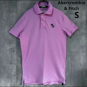 アバクロ　Abercrombie & Fitch ポロシャツ　S ピンク