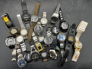 【動作未確認】 CASIO/カシオ 腕時計 まとめ 48点 G-SHOCK ベビージー OVERLAND EDIFICE DW-6900MS DW-6900 G-8000 GW-1100J BGR-3003 他