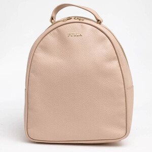 FURLA フルラ リュック Robin Medium Leather Backpack ロビン 牛革 シボ革 シュリンクレザー