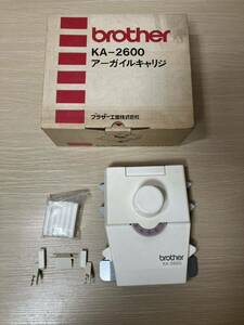 【ジャンク出品】brother KA-2600 ブラザー アーガイルキャリジ【編み機5282】