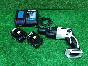 makita マキタ HR162DRFXW 充電式ハンマドリル 16ｍｍ コードレス バッテリー 充電器付き 電動工具 ハンマードリル 電動ハンマー