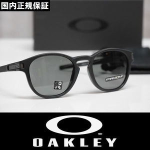 【新品】正規品 OAKLEY LATCH サングラス プリズムレンズ OO9349-1953 Matte Black/Prizm Grey アジアンフィット