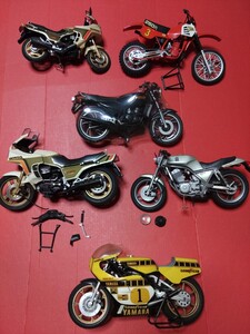 バイクプラモデル　 オートバイ プラモデル　ジャンク品　バイクプラモデル完成品　ジャンク品セット