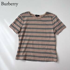 Burberry London バーバリーロンドン カットソー Tシャツ 半袖 バーバリーチェック ノバチェックカラー　ボーダー トップス　カジュアル