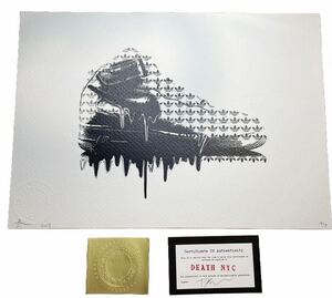 #1【DEATH NYC】 世界100枚限定 現代アート ポップアート NIKE × adidas ナイキ × アディダス アートプリント Art Prints