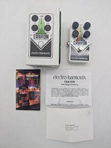 送料無料 ELECTRO-HARMONIX CRAYON full-range overdrive エレクトロハーモニクス クレヨン オーバードライブ