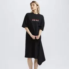 新品　UNIQLO×AMBUSH ユニクロ　ミニーちゃん　Tワンピース