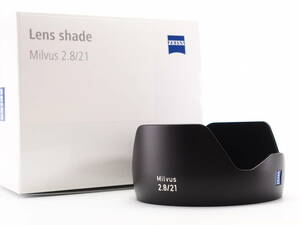 ★新品開封品★ ツァイス ZEISS LENS SHADE Milvus 21mm F2.8 ★元箱つき #T132