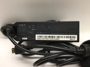 NEC　ACアダプタ　角形　ADLX36NCN2D 12V 3A　メガネケーブル付き　中古動作品 複数