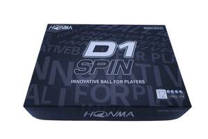 【新品】HONMA GOLF(本間ゴルフ) ゴルフボール 白 1ダース D1 SPIN BT2301 ゴルフウェア 2308-0076 ゴルフボール