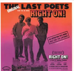 米LP Last Poets Right On! (Original Soundtrack) LP8802 Juggernaut Records /00260