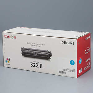 送料無料!! CANON カートリッジ322II シアン CRG-322IICYN 2651B001 トナーカートリッジ 純正