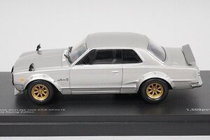 KYOSHO 京商 1/43 NISSAN 日産 スカイライン 2000 GT-R KPGC10 プライベートレーシングエディション シルバー model-car.jp特注 03026DS