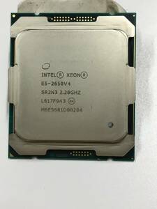 B2386)Intel Xeon E5-2650V4 SR2N3 2.20GHz 30MB LGA2011-3 中古動作品