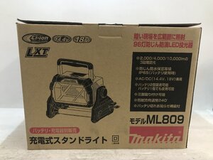 【未使用品】マキタ スタンドライト 14.4V/18Vバッテリ・AC100V両用ML809 バッテリ別売 本体のみ/IT7H5BKAWL98