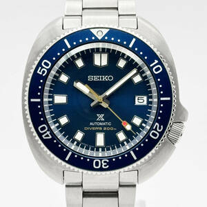 極美品 レア 5500本限定 SEIKO PROSPEX セイコー プロスペックス 55周年記念 植村ダイバー SBDC123 9R35-01G0 ブルー メカニカルダイバーズ