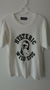 ヒステリックグラマー　HYSTERIC GLAMOUR　Tシャツ　白　ホワイト　送料無料