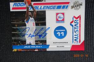 Jrue Holiday 2010-11　Panini Season Update Rookie Challenge Signatures #32/49