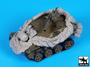 ブラックドッグ T35135 1/35 ドイツ ウィーゼル1 Tow アクセサリーセット(AFVクラブ)