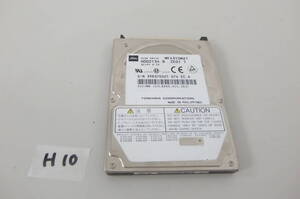 中古 2.5インチ ハードディスク IDE HDD 4.3GB TOSHIBA MK4310MAT 4.3GB壁対応　東芝 　H10