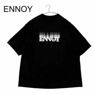 【ENNOY】美品　日本製　在原みゆ紀さん着　ロゴTシャツ