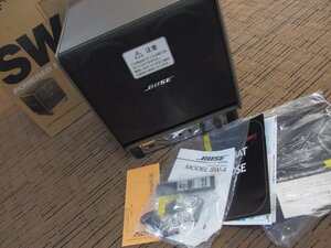 BOSE POWERED SUPER WOOFER MODEL SW-4★ボーズ★パワードスーパーウーファー★通電確認済★説明書★リモコン★スピーカー★動作未確認