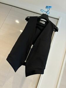 送料無料 希少 名作 dior homme レザージレ ベスト ジレ　 7H4160240559 サイズ42 DIOR Christian dior レザー