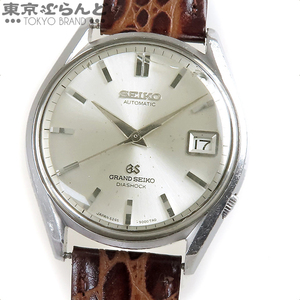 101758406 1円 セイコー SEIKO グランドセイコー 62GS 6245-9001 SS レザー デイト 6245A 腕時計 メンズ 自動巻 運針あり 日差大 現状