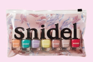 Snidel　春ネイル7本セット＆花柄ポーチ