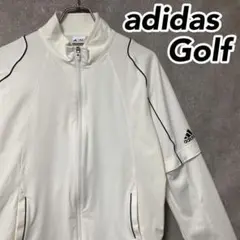 adidas golf アディダス ハーフジップ 2way ゴルフウェア 長袖