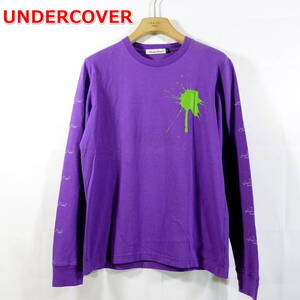 【良品】アンダーカバー　THE LARMS　ロングＴシャツ　UNDERCOVER　サイズ３（Ｌ相当）　紫