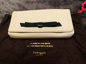 kate spade ケイトスペード　リボン　クラッチ　新品