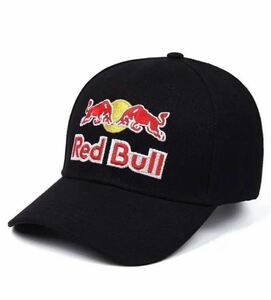 レッドブル REDBULL キャップ 帽子 ブラックMOTOGP F1 調整可能
