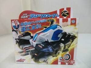 仮面ライダードライブ 合体４輪　ＤＸライドクロッサー　２台のバイクが合体！車にヘンケイ●トマーレタイヤ付属！