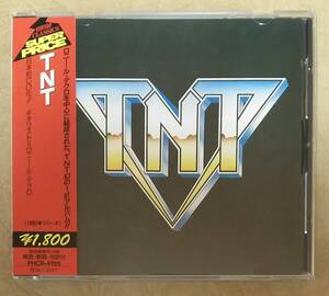 【HM/HR】 ※貴重盤　TNT (ティー・エヌ・ティー) / TNT　帯付　1stアルバム　1982年発表　1994年再発盤　北欧メタル　ロニー・ル・テクロ