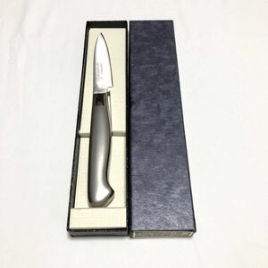 パーリングナイフ VG-2 三層鋼 包丁 皮剥き 箱入り 新品 刃渡約7.5cm 合羽橋 union ペティナイフ 【S12-3】