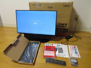 [ジャンク] 富士通 FMV ESPRIMO FH93/B2 (FMVF93B2BZ) Core i7-7700HQ HDD3TB メモリ16GB Blu-ray 27型液晶 地デジ視聴 B-CAS Windows10