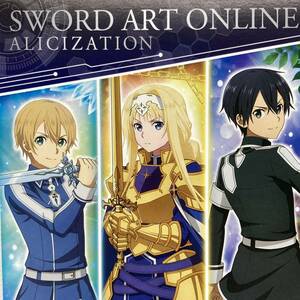 【ソードアート・オンライン アリシゼーション◆非売品 ポストカード】キリト ユージオ アリス SAO ALICIZATION 川原礫 電撃文庫 ラノベ Z1