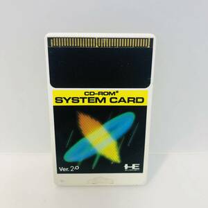 【ゲームソフト】起動確認済み 中古 he cd-rom system card ver.2.0 ※ネコポス全国一律送料260円