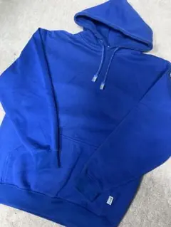 HOODIE CLUB フード付きスウェットシャツ 青