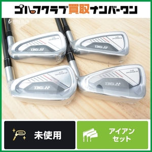 【未使用品 人気モデル】ヨネックス YONEX EZONE GT 2024 アイアンセット 7～PW 4本セット RK-04GT フレックスR イーゾーン RK04GT