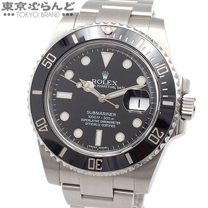 101756124 ロレックス ROLEX サブマリーナー デイト 116610LN ブラック SS ギャラ付 腕時計 メンズ 自動巻 オイスターブレス ランダム番▲