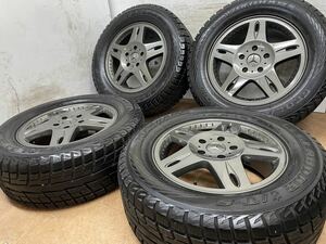 美品！グレー！ベンツ AMG Gクラス W463 純正 18インチ 7.5J +63 PCD130 5H ヨコハマ 265/60R18 G55 G63 G65 G320 G350 G500 G550 4本