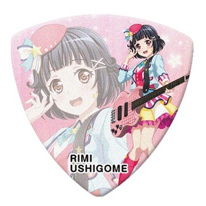 【新品】ESP(イーエスピー) x バンドリ！ガールズバンドパーティ！【牛込りみモデル】ピックVer.4 [Rimi Poppin