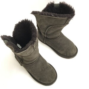 emu/エミュー☆オーストラリア産シープスキン/極暖/ムートンブーツ【23.0/brown/茶】本革/羊革/SHEEPSKIN UPPER/Boots/Shoes◇bWB108-6