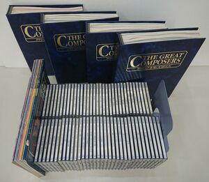 CDマガジンセット売り/処分品/グレートコンポーザー クラシック音楽の巨匠たち 全65号/ファイル4冊+CD67点/酒々井店出荷・同梱不可【M130】