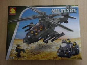 レゴ互換 ブロック玩具 OXFORD OM33010 MILITARY オックスフォード ブロック ヘリコプター ジープ