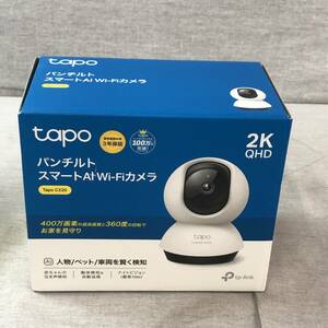 TP-Link 400万画素 2K QHD ネットワークWi-Fiカメラ 屋内カメラ ホームカメラ ペットカメラ 夜間撮影 パン/チルト Tapo C220