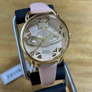 【新品】ヴィヴィアン ウエストウッド リーデンホール レディース 腕時計 VV163BGPK ベージュゴールド/ピンク ベージュ