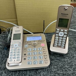 145326◎Panasonic パナソニック コードレス電話機 VE-GZ51 子機有り ピンクゴールド